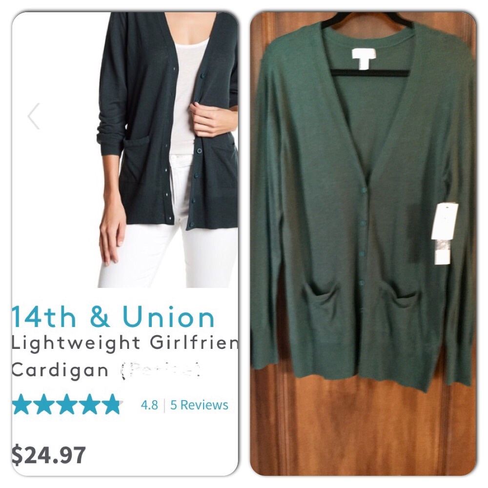 NWT 14th & Union Cardigan
